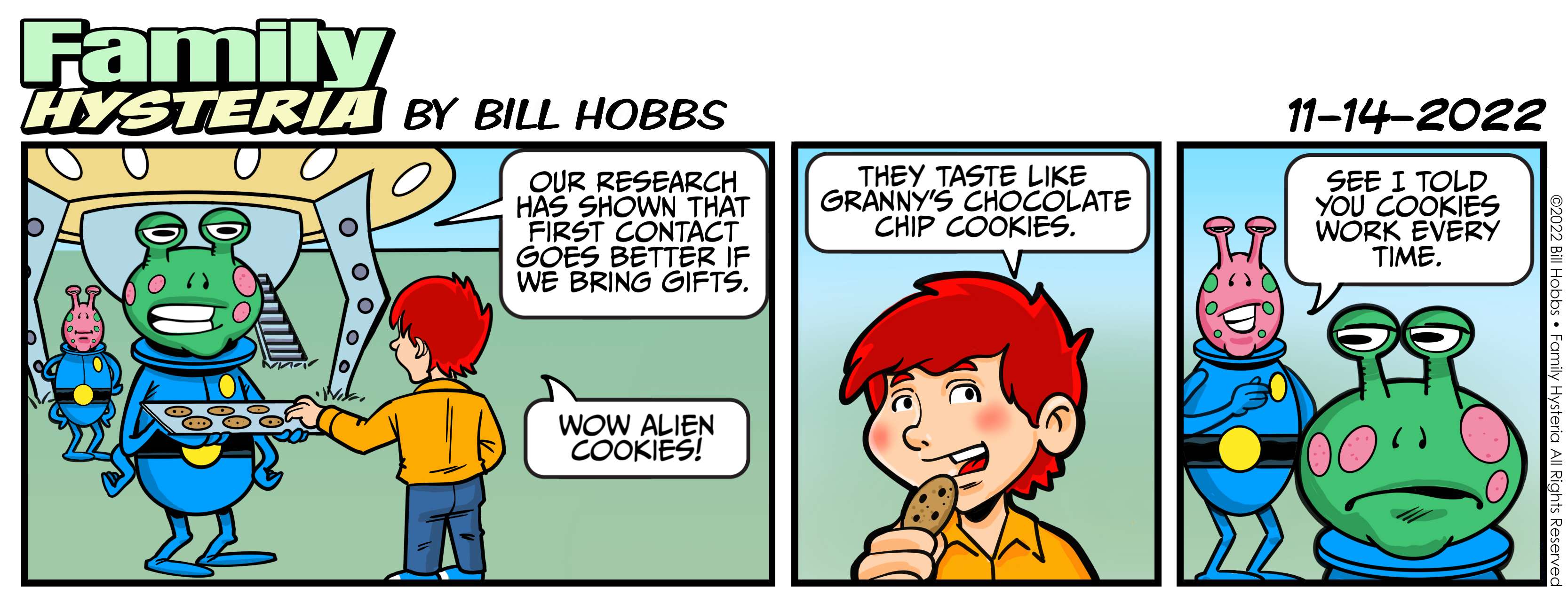 Alien Cookies